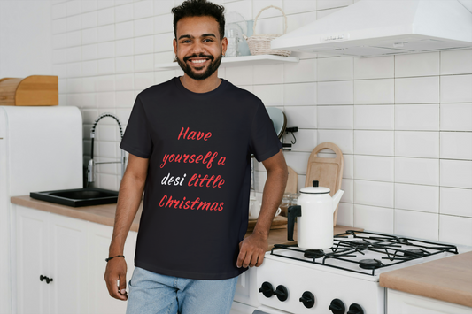 Have Yourself a Desi Little Christmas T-Shirt – Where Festive Meets Desi Style!