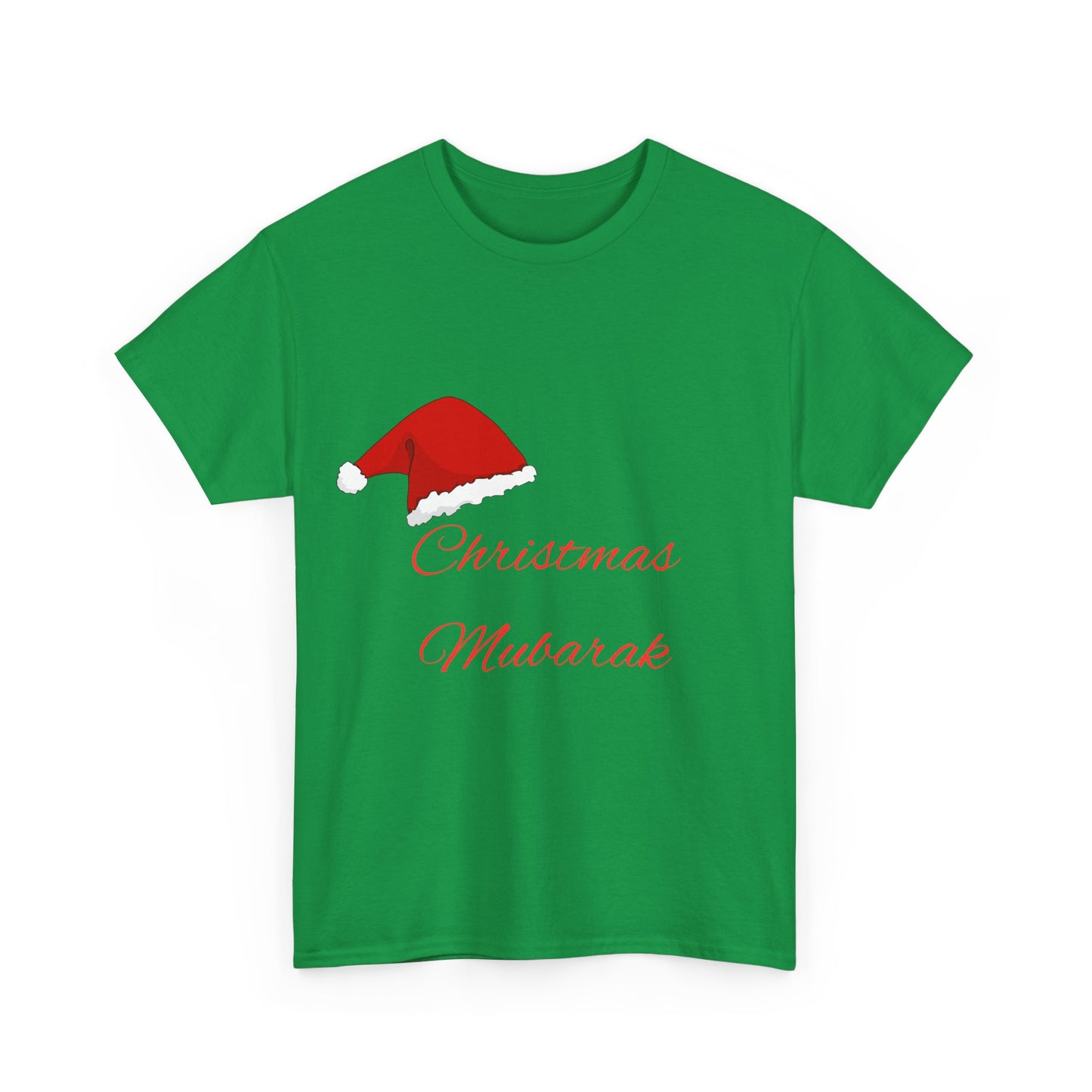 "Christmas Mubarak" T-Shirt – Celebrate the Festive Season with Desi Flair!