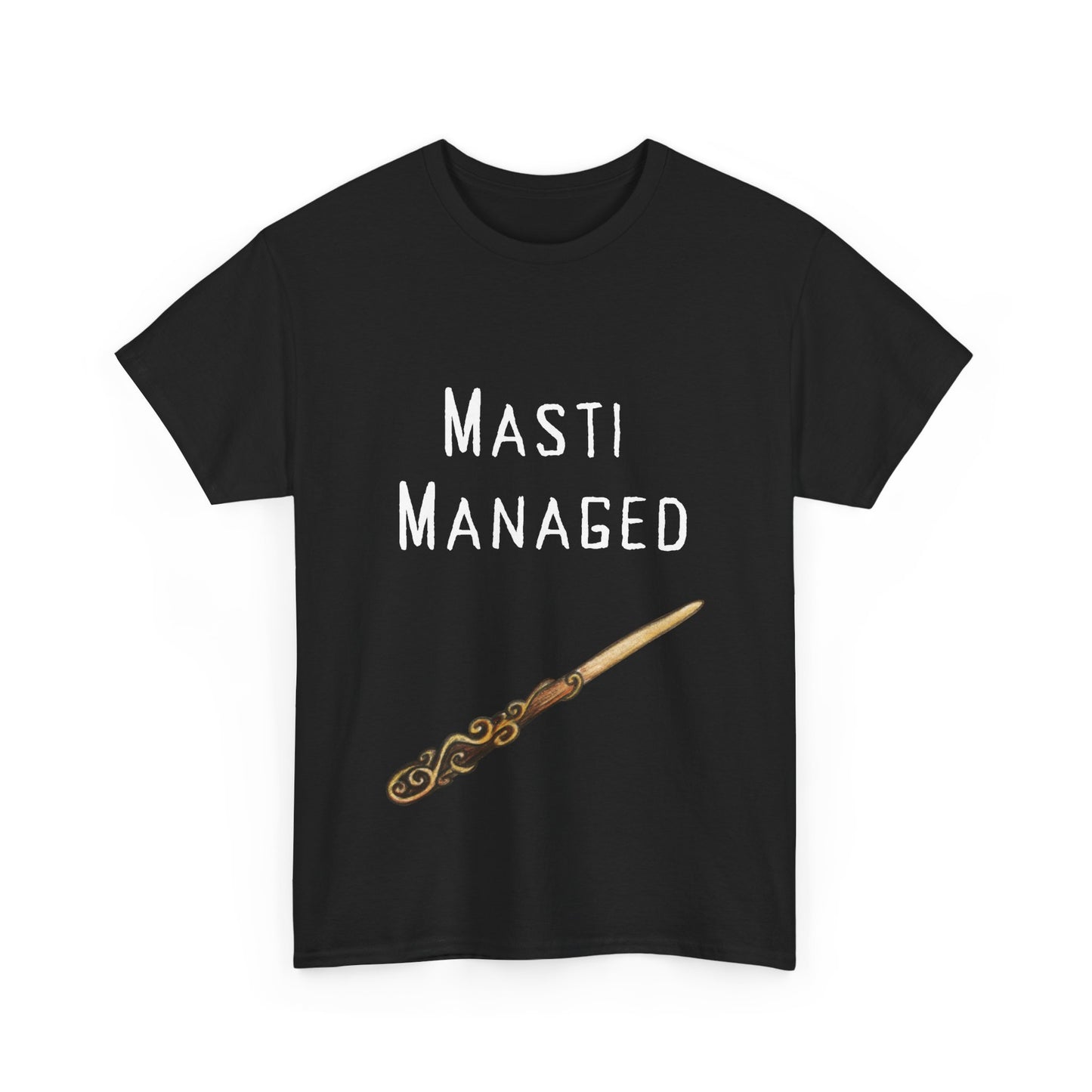 Masti Managed T-Shirt - A Magical Desi Twist