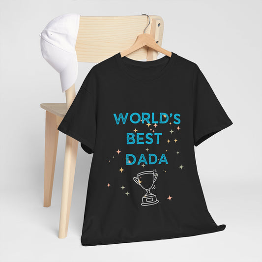 World's Best Dada T-Shirt – Celebrate Your Superhero in Style!