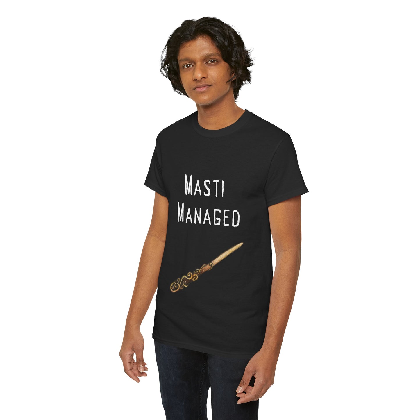 Masti Managed T-Shirt - A Magical Desi Twist