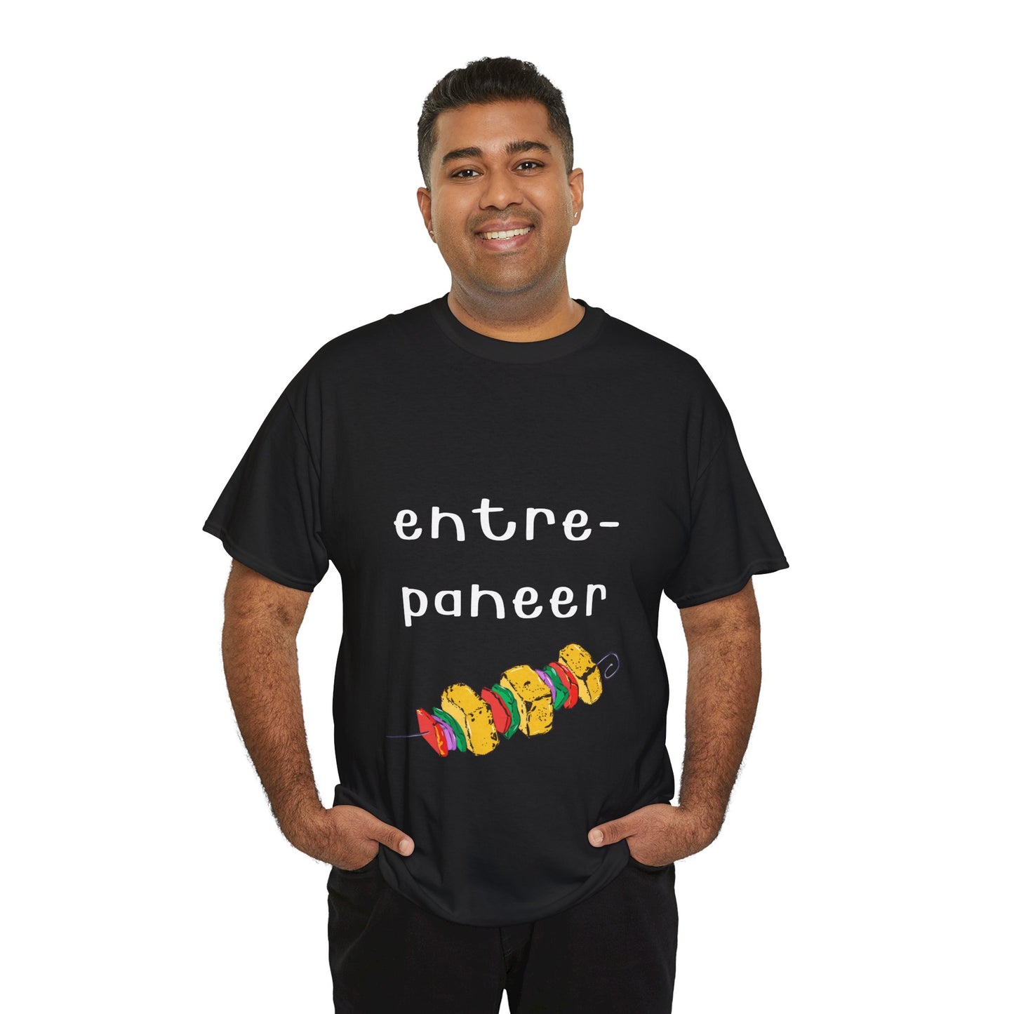 Entre-Paneer T-Shirt – Serve Up Some Cheesy Business Vibes