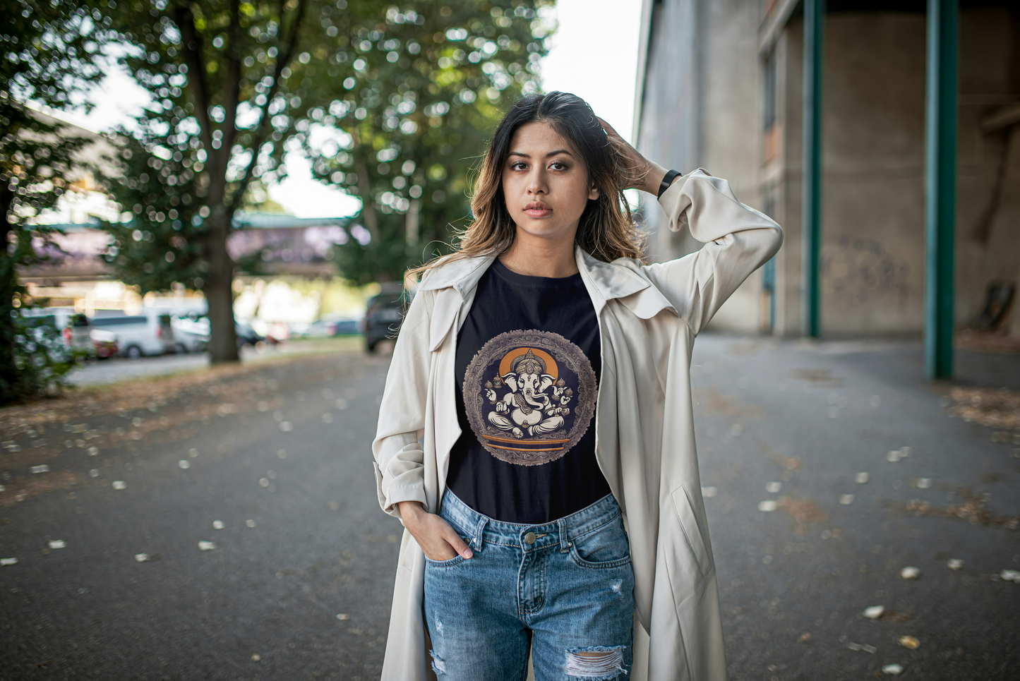 Vintage Ganesha T-Shirt – Embrace Timeless Wisdom and Divine Blessings