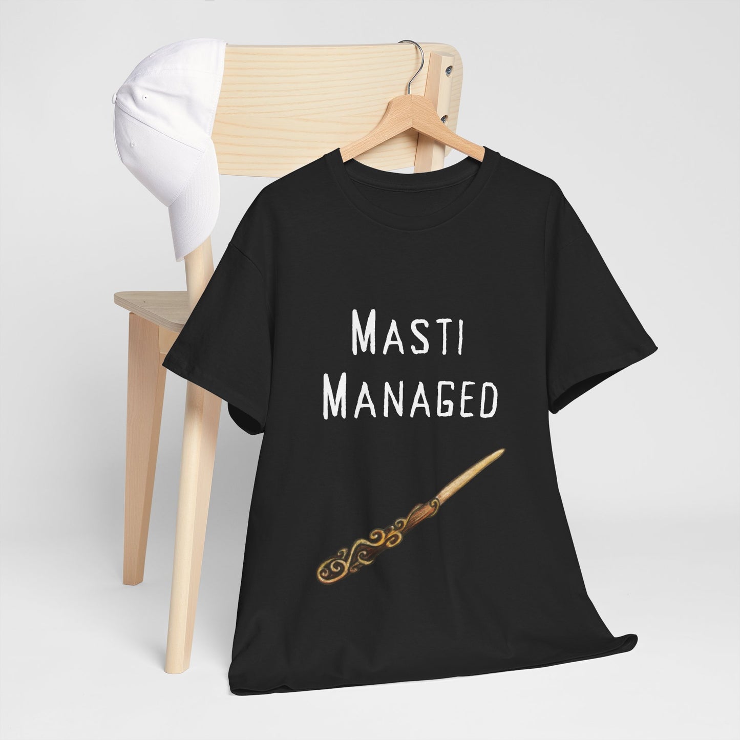 Masti Managed T-Shirt - A Magical Desi Twist