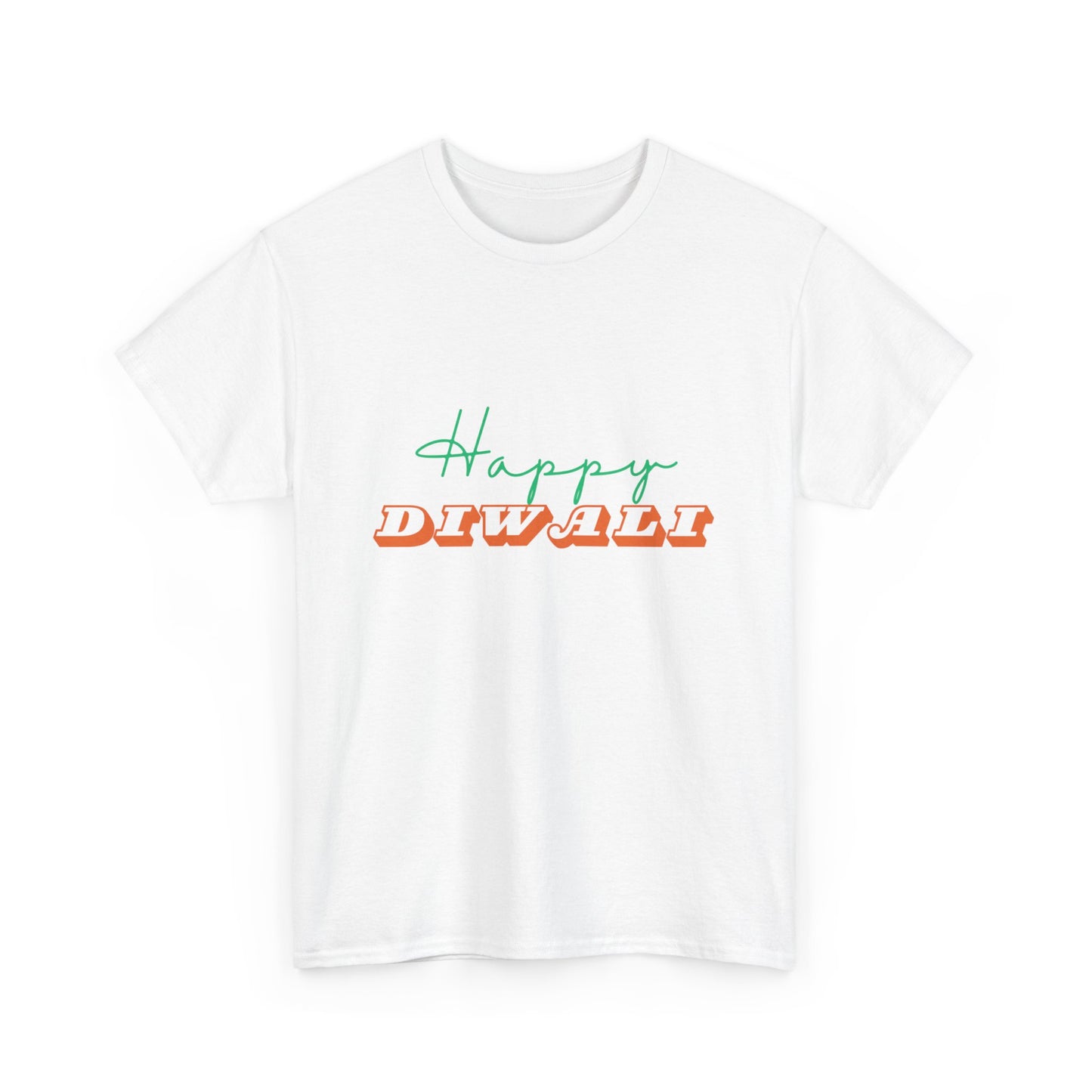 "Happy Diwali" T-Shirt – Shine Bright This Diwali!