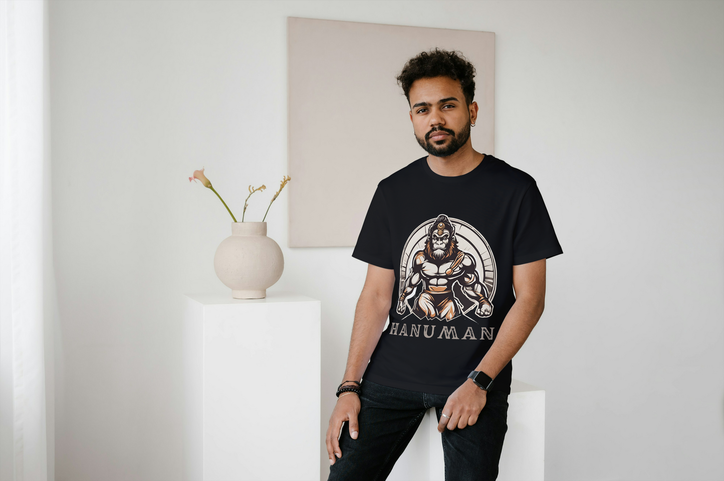 "Hanuman" T-Shirt – Embrace Strength and Devotion!