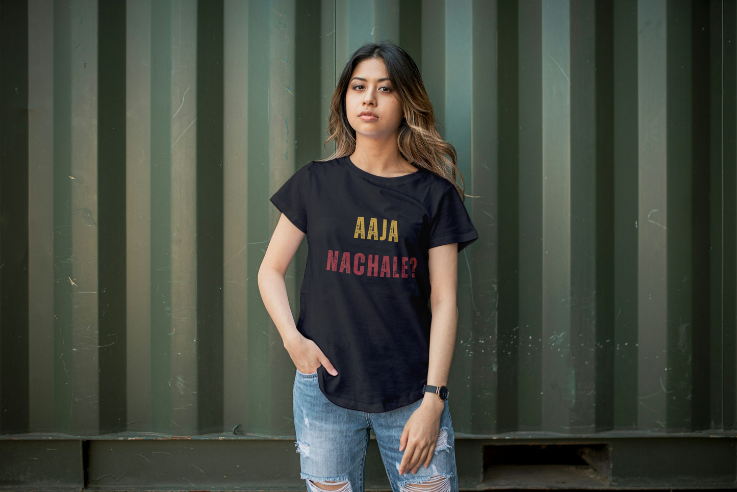 "Aaja Nachale?" T-Shirt – Dance Your Heart Out!