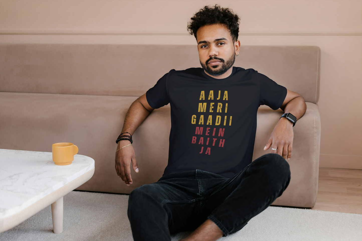 "Aaja Meri Gaadi Mein Beith Ja" T-Shirt – Ride in Style!