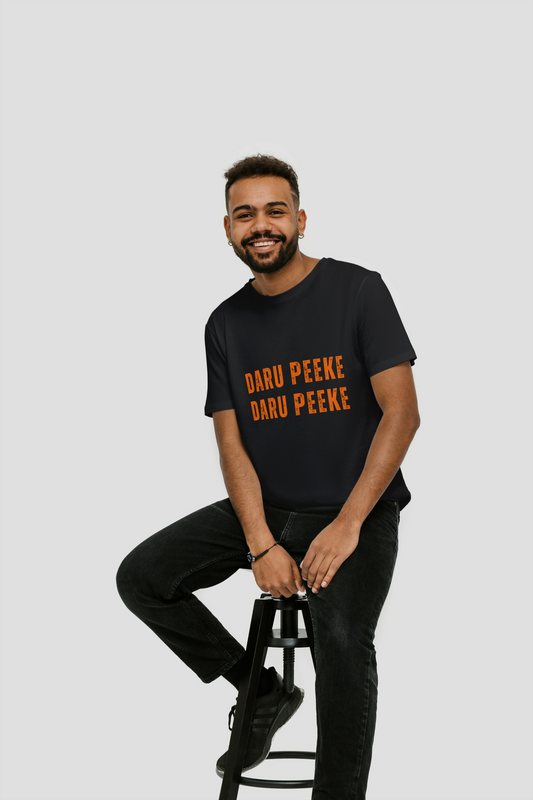 "Daru Peeke Daru Peeke" T-Shirt – Let the Party Begin!