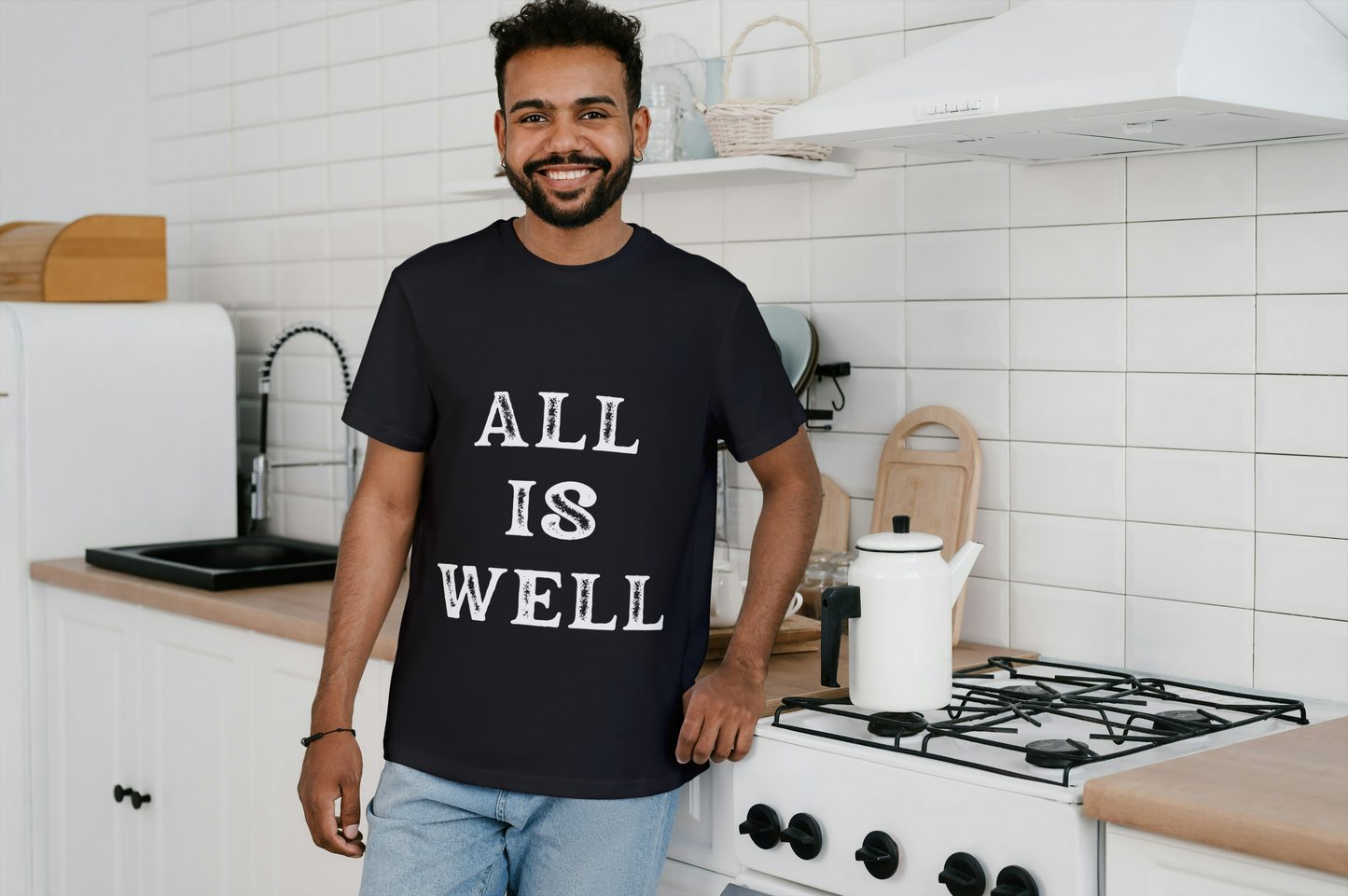 "All Is Well" T-Shirt - Inspired by the Bollywood Classic 3 Idiots